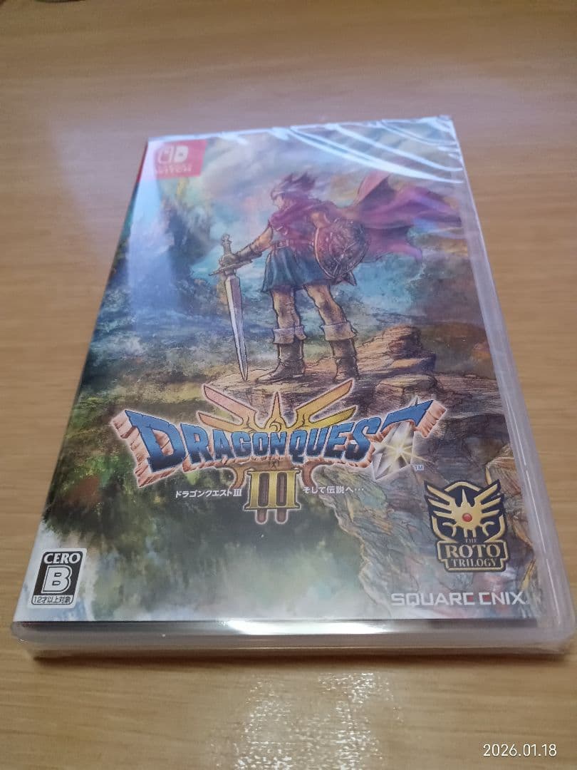 ★新品未開封★　ドラゴンクエストIII Nintendo Switch