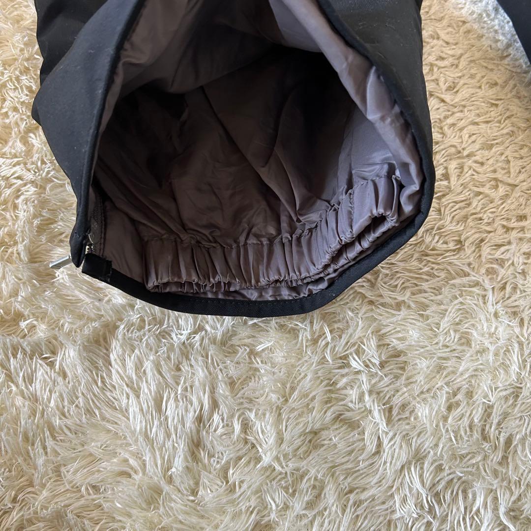 デサント❣️スキーウエア 中綿パンツ サスペンダー付き　 黒 スキーパンツ　撥水