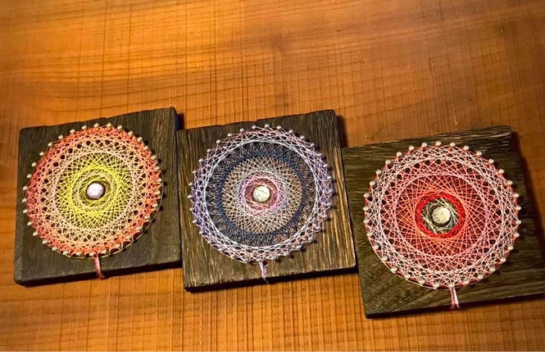 べにほっぺ糸曼荼羅体験ミニキット