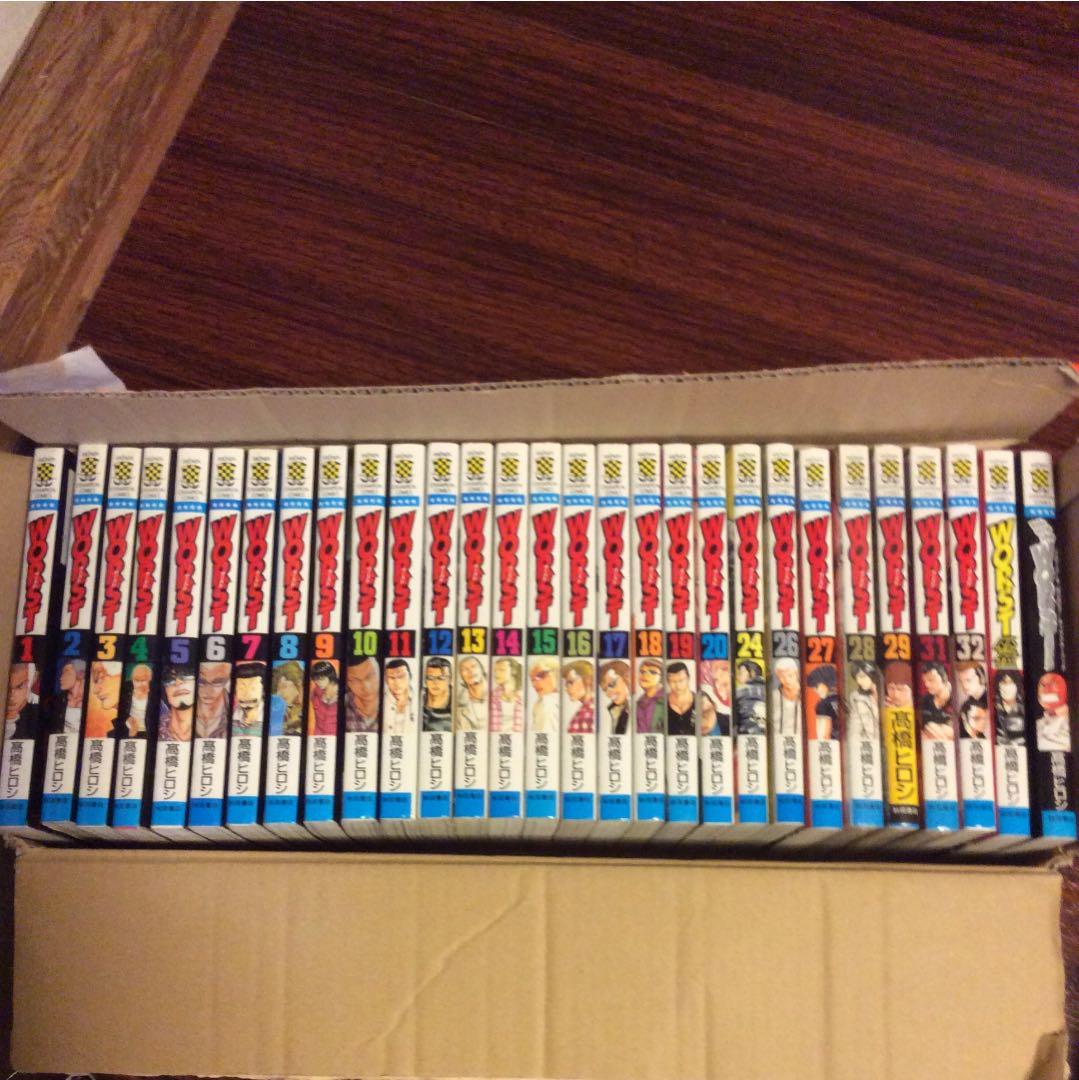 Worst 1〜32巻 外伝とキャラクターブック付き