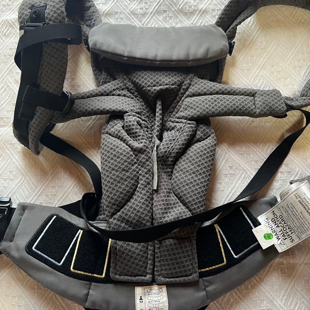 エルゴベビー　ergobaby 抱っこ紐　グラファイトグレー　オムニブリーズ
