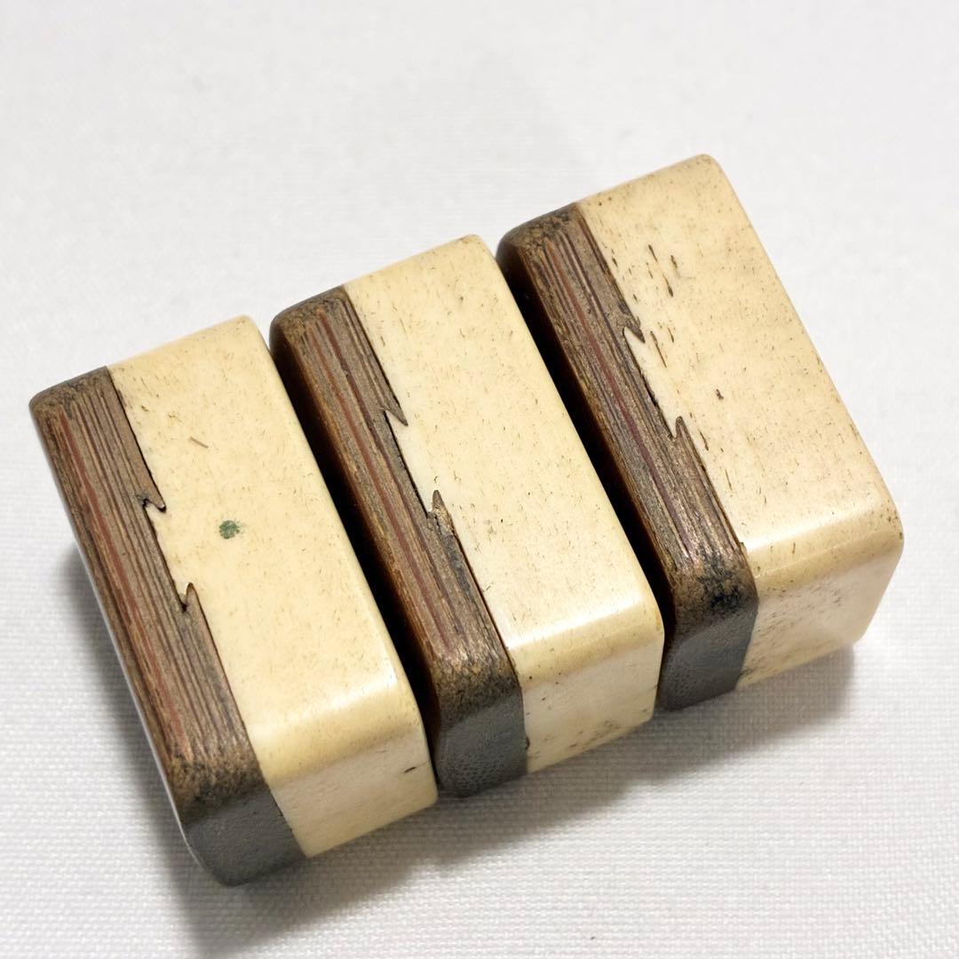 中国麻雀牌 136枚 完品 木箱付き 点棒・サイコロ付 ヴィンテージ 竹裏牌