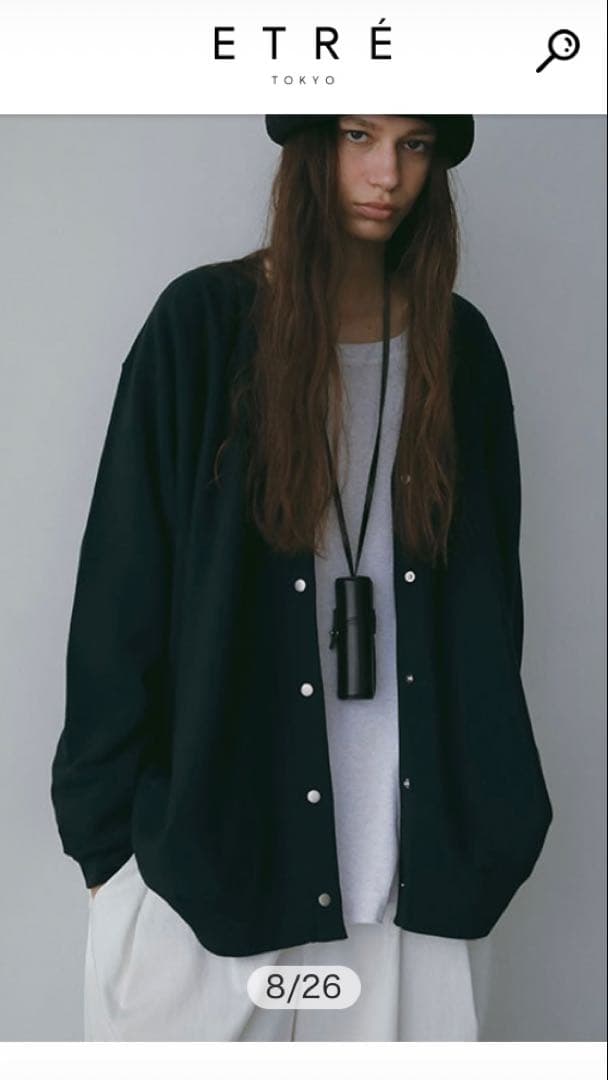 ETRE TOKYO タンドレザーリップケース　ブラック