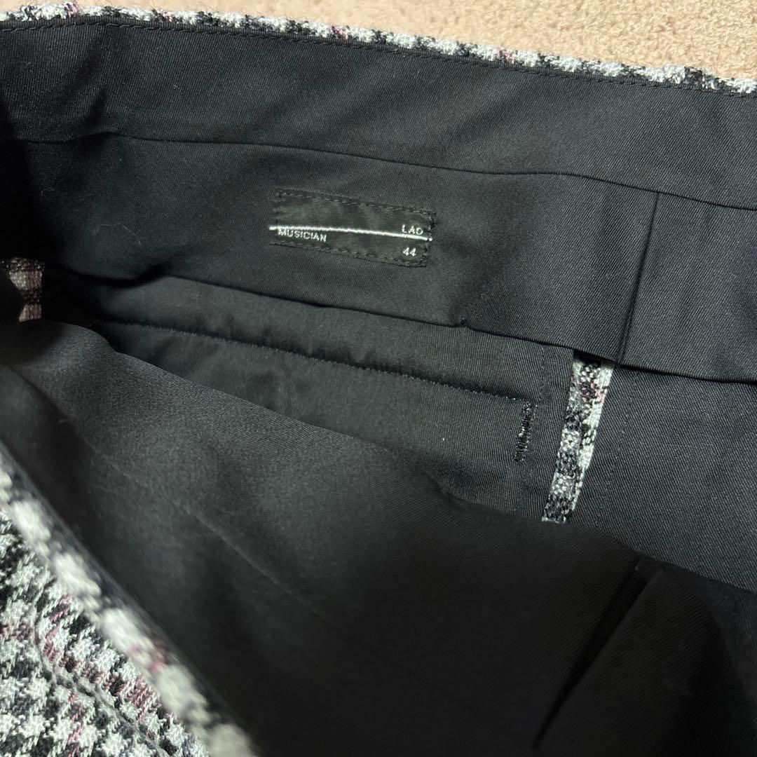 パンツ LAD MUSICIAN SLIM FLARE SLACKS