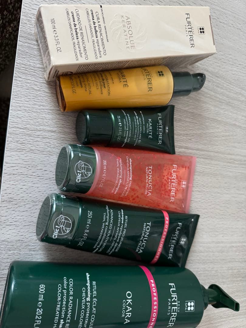 FURTERER ヘアケアセット (シャンプー、コンディショナー)