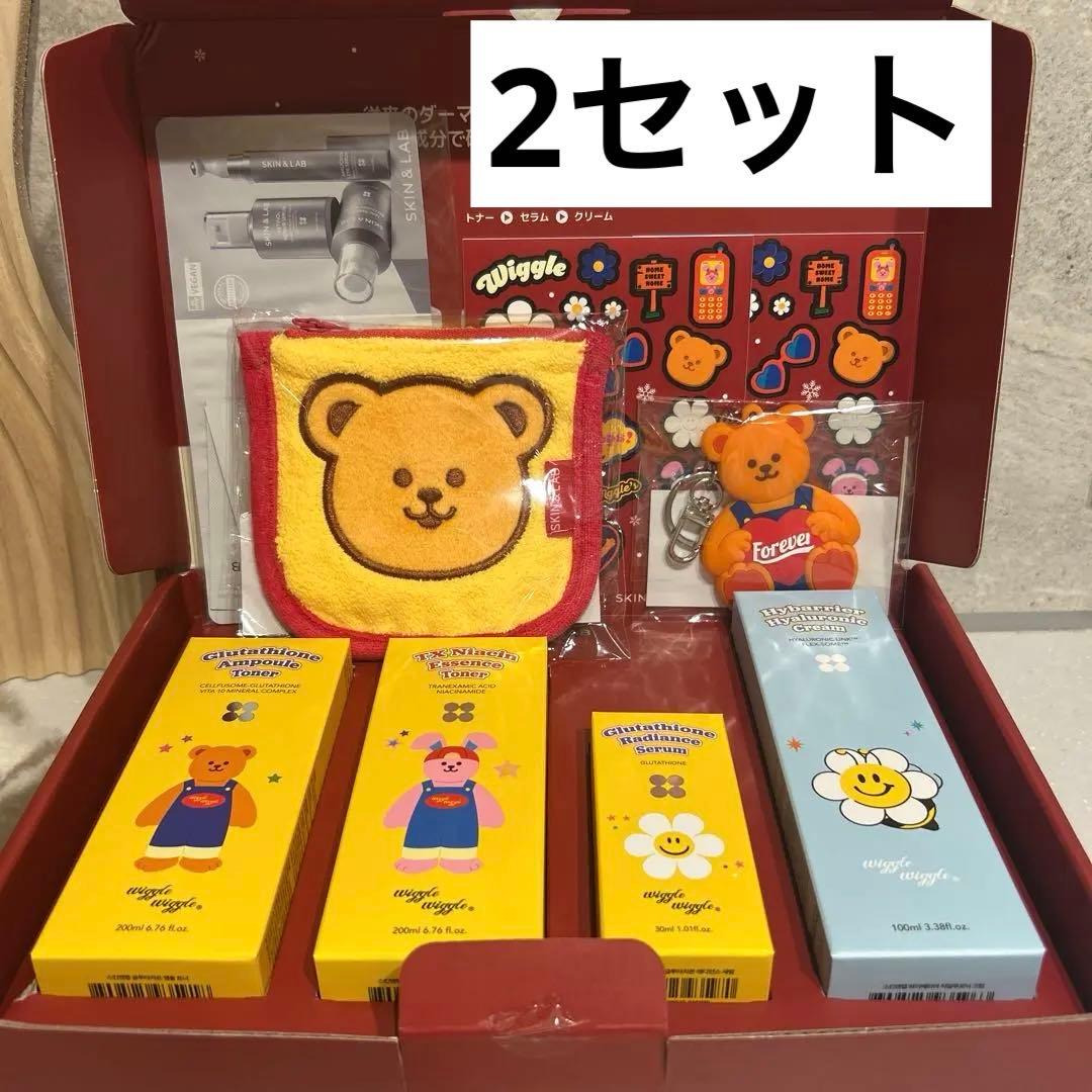 SKIN&LAB 肌悩み解決セット　特典付き ウィグルウィグルコラボ 2セット