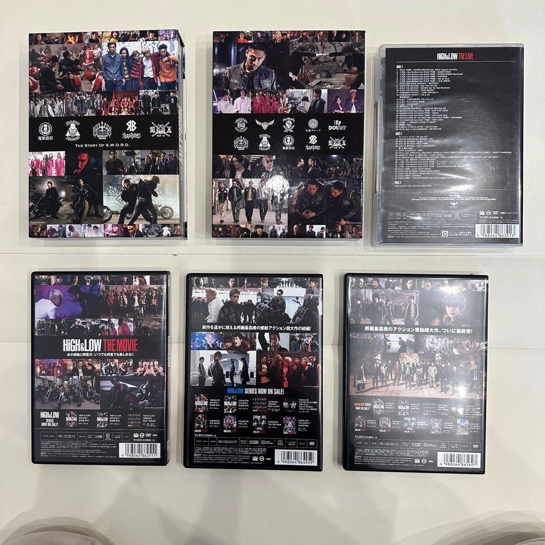 HiGH&LOW THE MOVIE まとめ売り