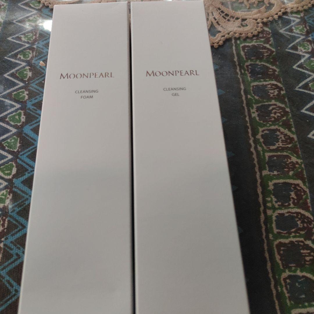 ミキモトムーンパールジェル、フォーム2点セット、ミントン