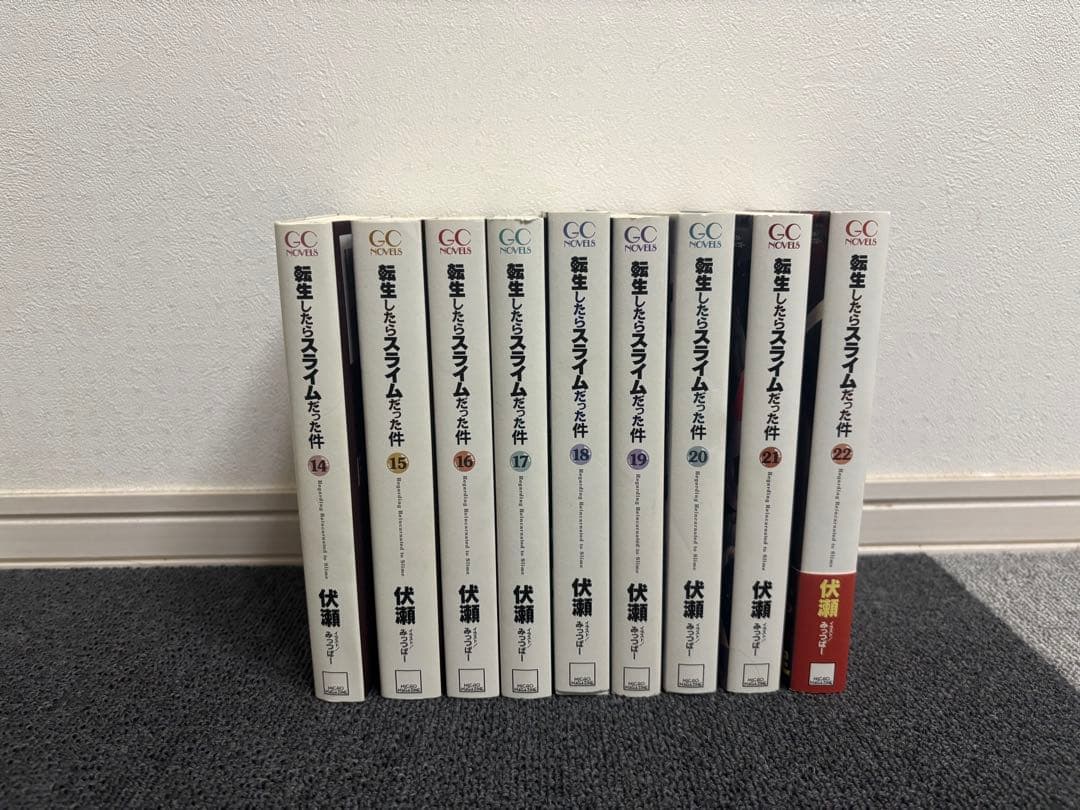 転生したらスライスだった件　小説　14〜22巻