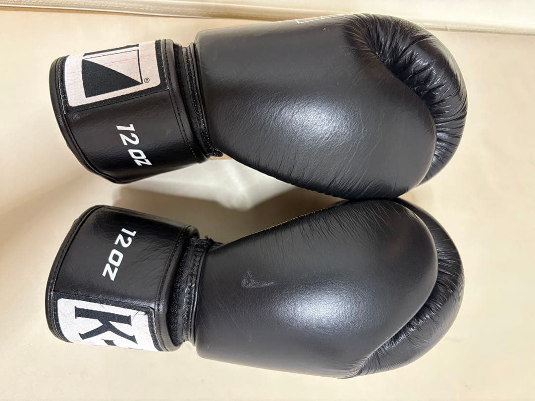 K-1 ボクシンググローブ 12oz 黒