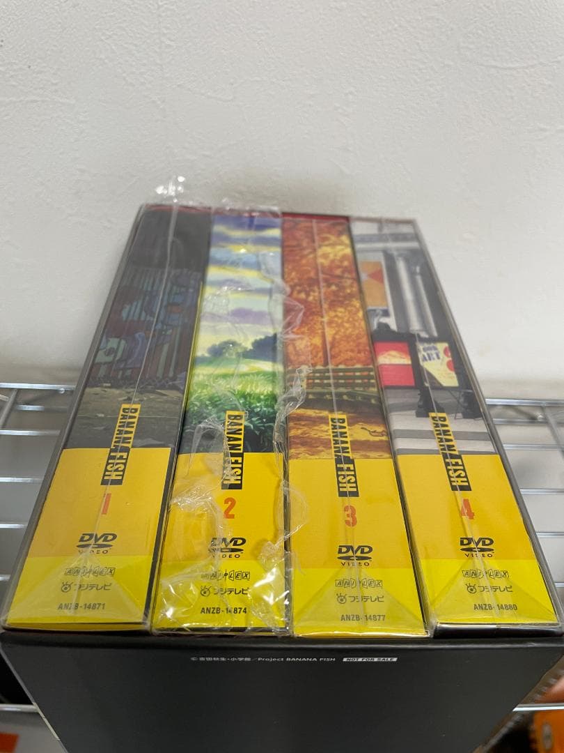 BANANA FISH DVD Blu-ray BOX 4巻セット