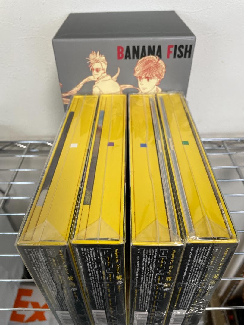 BANANA FISH DVD Blu-ray BOX 4巻セット