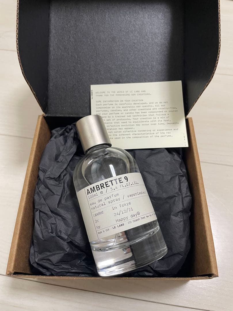 AMBRETTE 9 オードパルファム 100ml