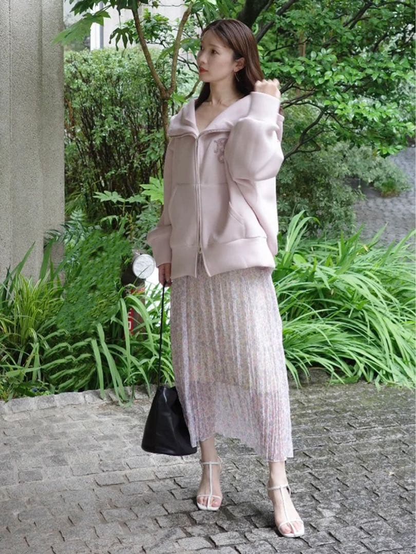 SNIDEL ボリュームパーカー♡ピンク新品タグ付き