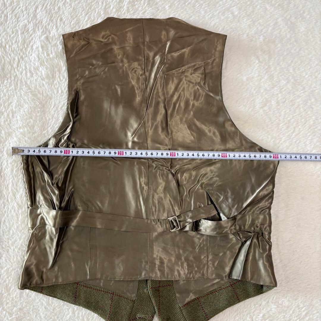 コーディングス CORDINGS 襟付きツイードジレ 150周年記念 40