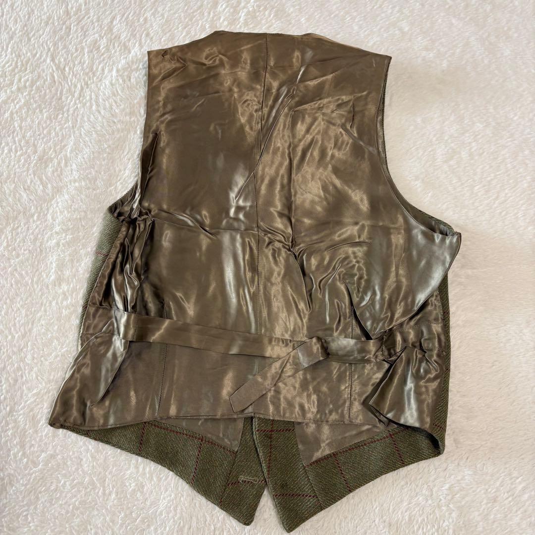 コーディングス CORDINGS 襟付きツイードジレ 150周年記念 40