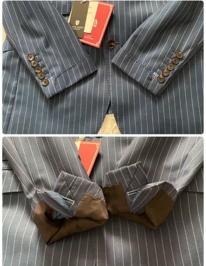 【定価13万相当】未使用級 ブラックレーベルクレストブリッジ 御幸毛織 42L