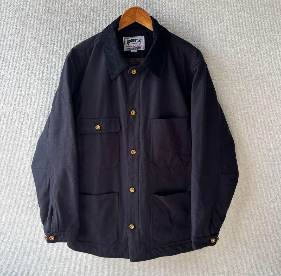 HOUSTON ソリッド ビエラ カバーオール XXL ヒューストン ジャケット
