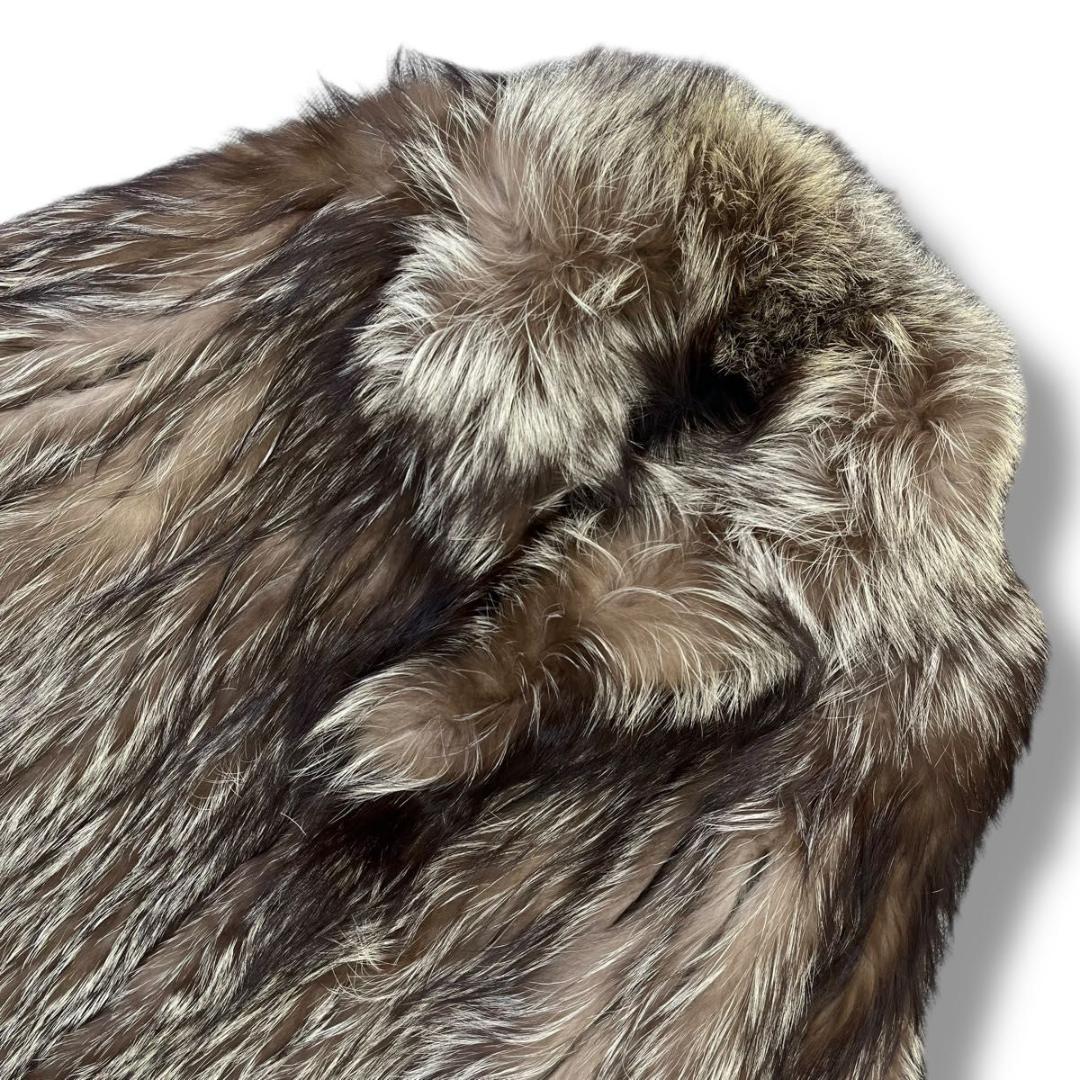 SAGA FOX サガフォックス リアルファー ファーコート 毛皮 金サガ