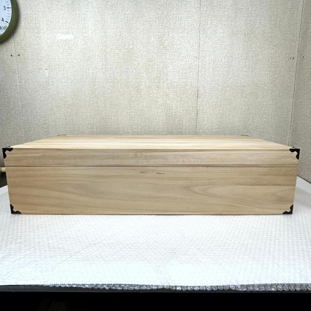 【新品未使用】高級衣裳箱　桐ダンス　総桐　中盆付き　着物入れ　収納・保管