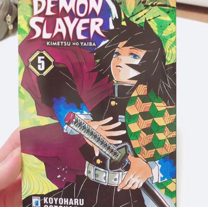 鬼滅の刃　5巻　イタリア版　漫画　マンガ