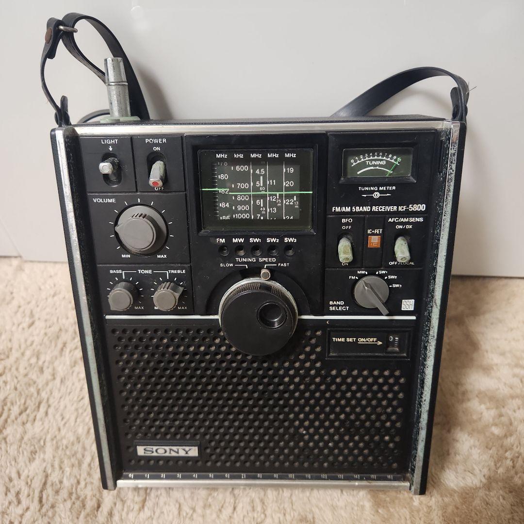 【1150】SONY ICF-5800 スカイセンサー5800