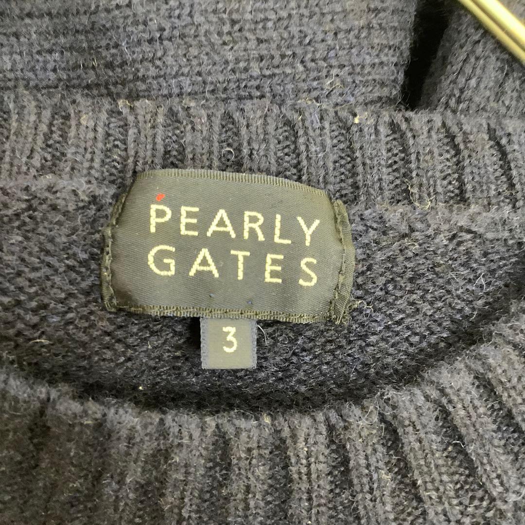 PEARLY GATES パーリー ゲイツ 長袖 ニット セーター ラビット