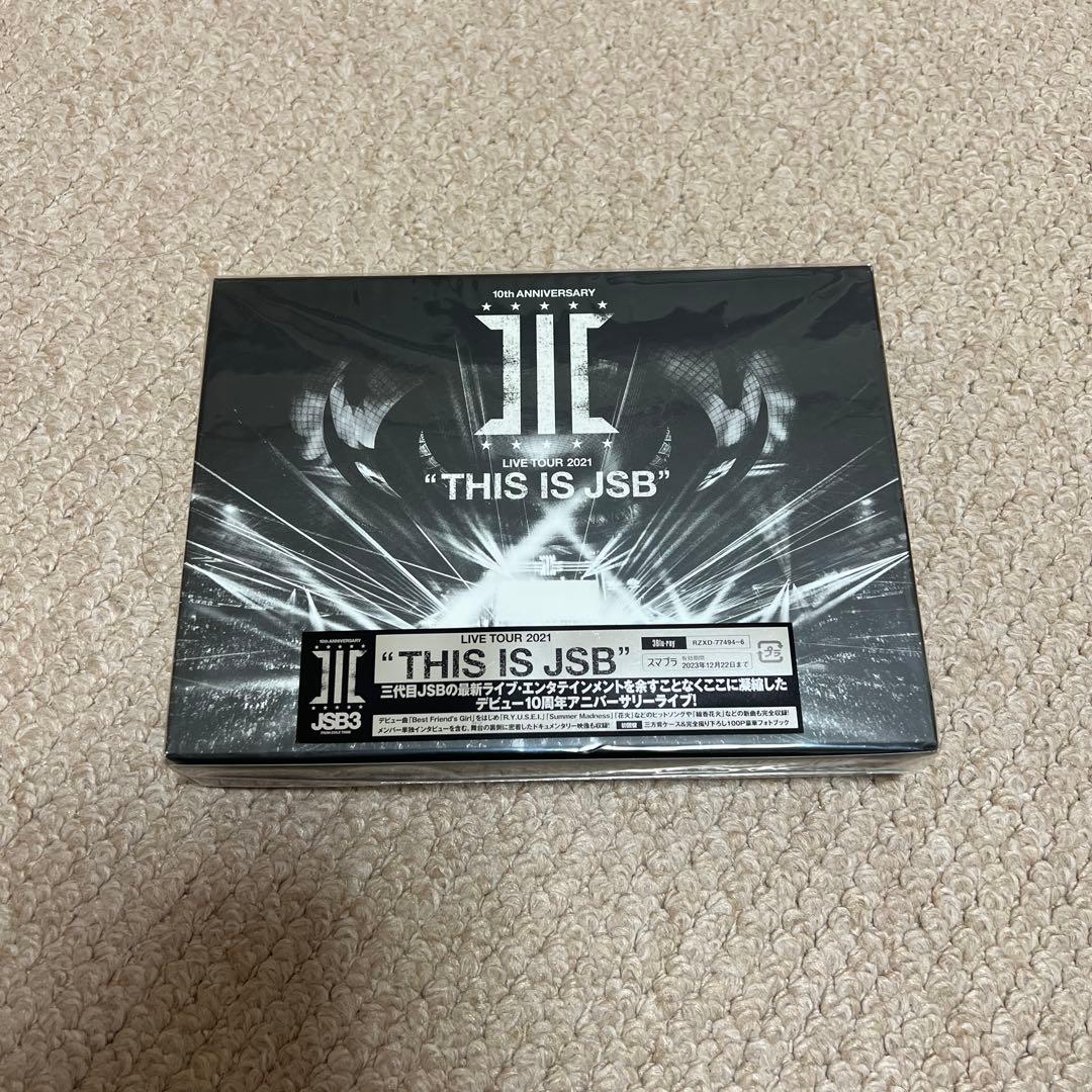 三代目 J Soul Brothers THIS IS JSB LIVEDVD