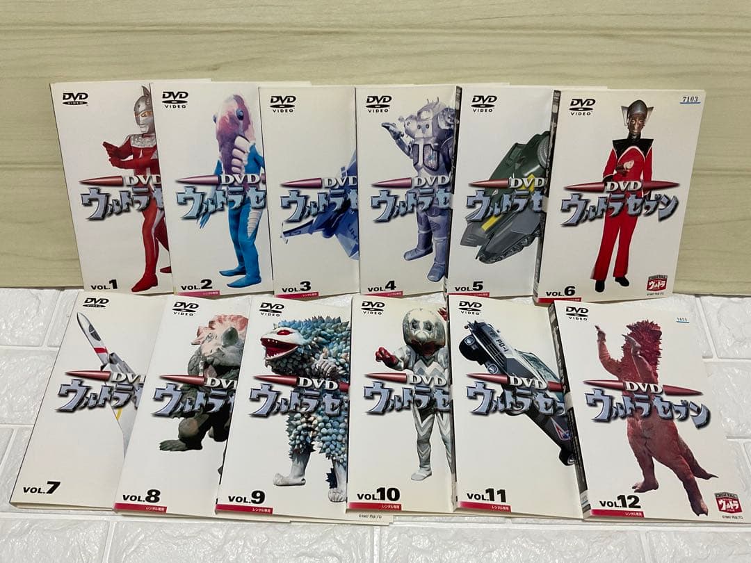 ウルトラセブン DVD 全巻セット　レンタル落ち