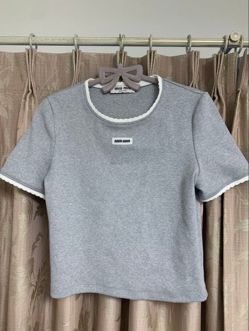 ミュウミュウ　コットン半袖