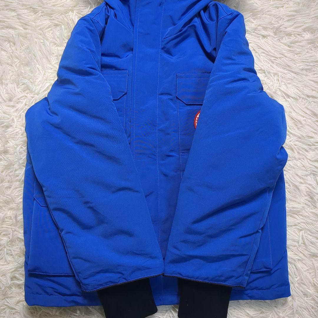 【カナダグース✨120】ダウン ジャケット コート リアル コヨーテ ファー