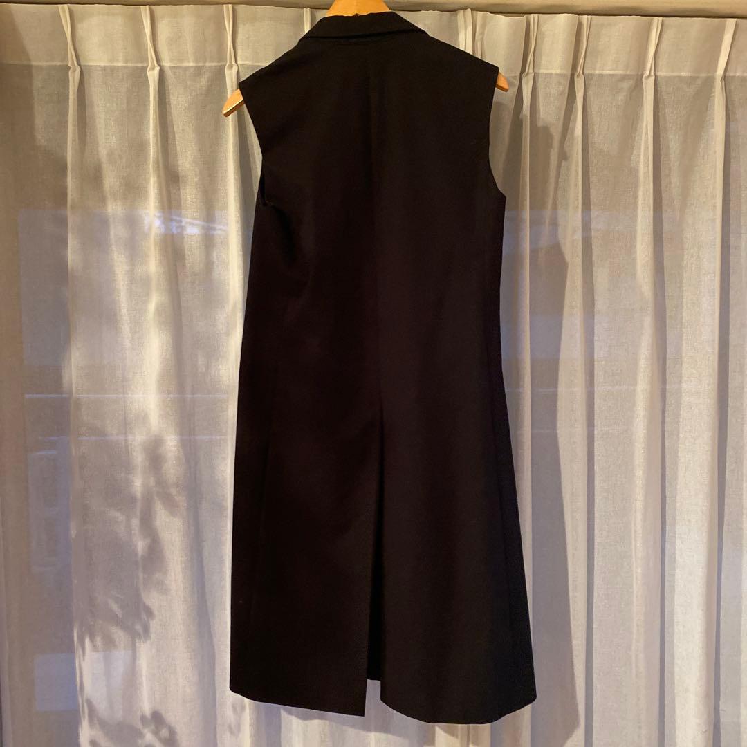 7日まで新春セール DRIES VAN NOTEN ブラック ロングジレ