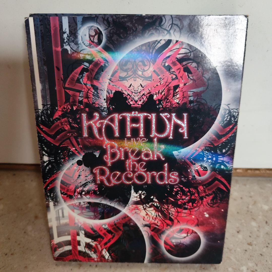 KAT-TUN LIVE Break the Record 初回限定盤