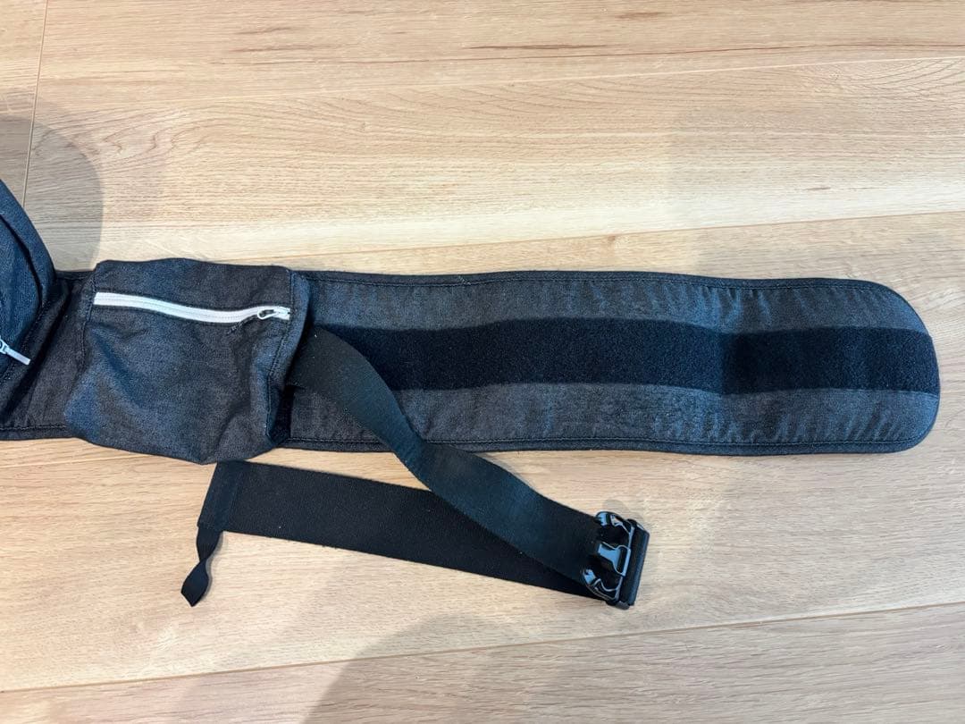 ポルバン ヒップシート アドバンス　1934 シングルショルダー デニムブラック