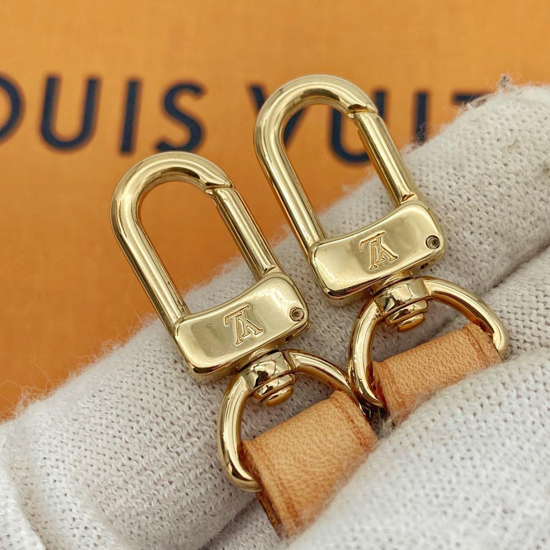 極美品 ルイヴィトン ショルダーストラップ ベルト 肩紐 ヌメ革 1.2×110