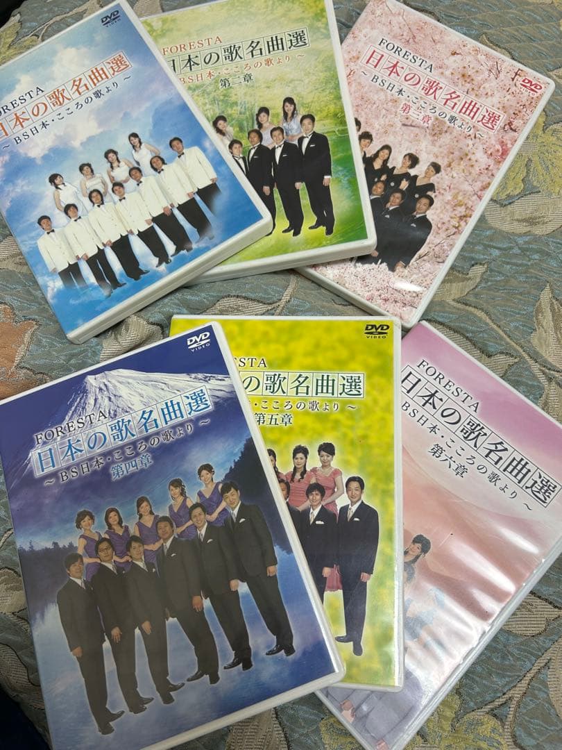 FORESTA 日本の歌名曲選 6巻セット