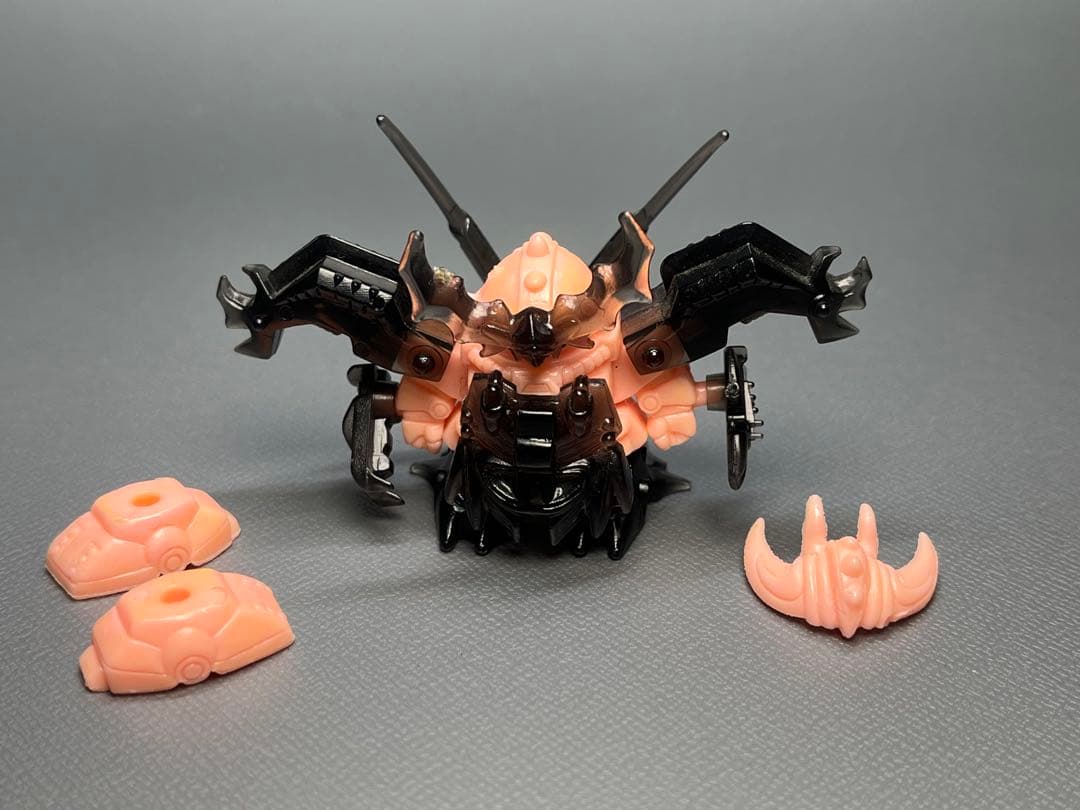 ガン消し　復活闇将軍　肌色　闇の欠片セット　SDガンダム 消しゴム