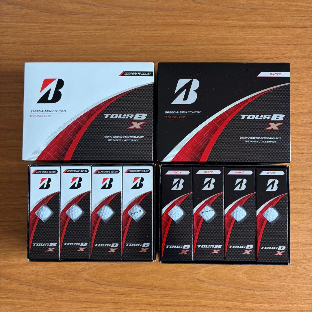 新品 ブリヂストン TOUR B X ゴルフボール 2ダース