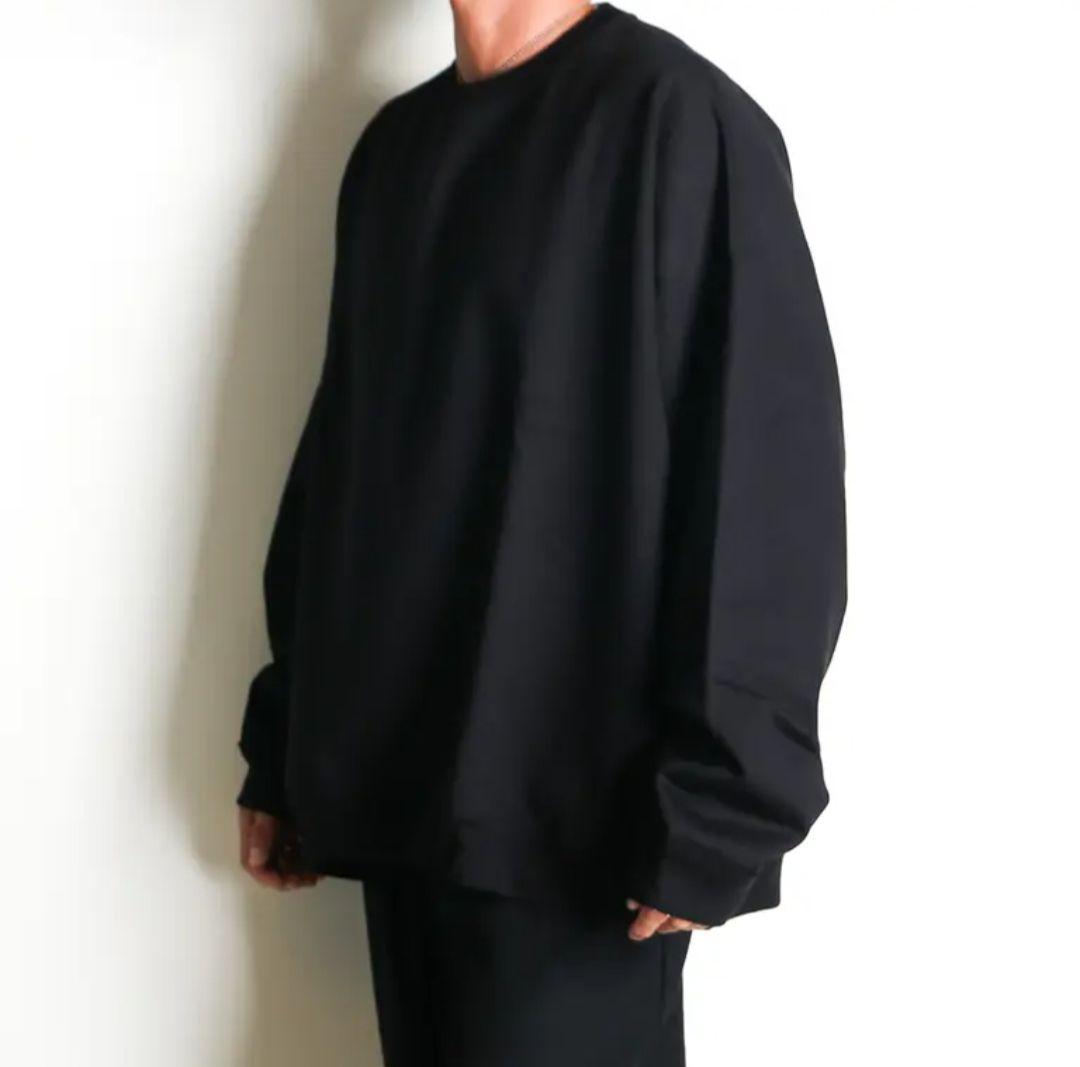 MARKAWARE マーカウェア　ブラック スウェット 1　HUGE SWEAT