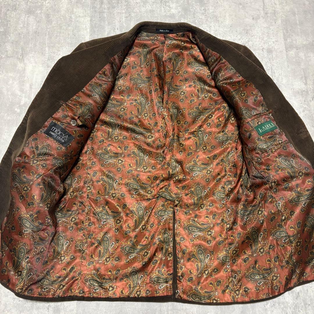 Ralph Lauren Macy’s コーデュロイ　テーラード　ジャケット
