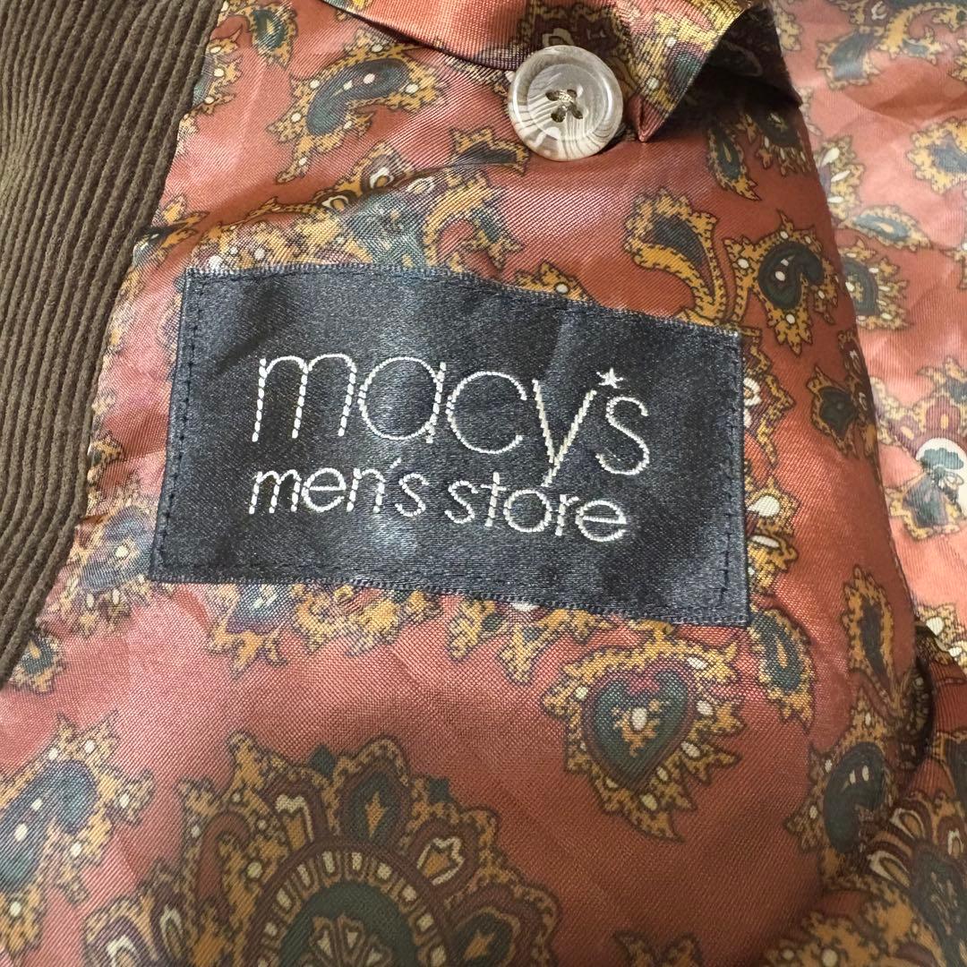 Ralph Lauren Macy’s コーデュロイ　テーラード　ジャケット