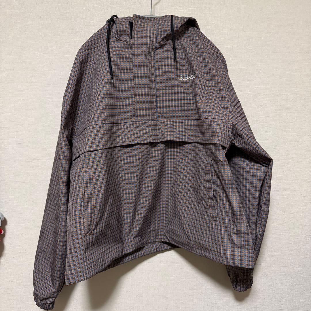 ＊BROKEN BASE ナイロンテックアノラック　ブラウン　S size