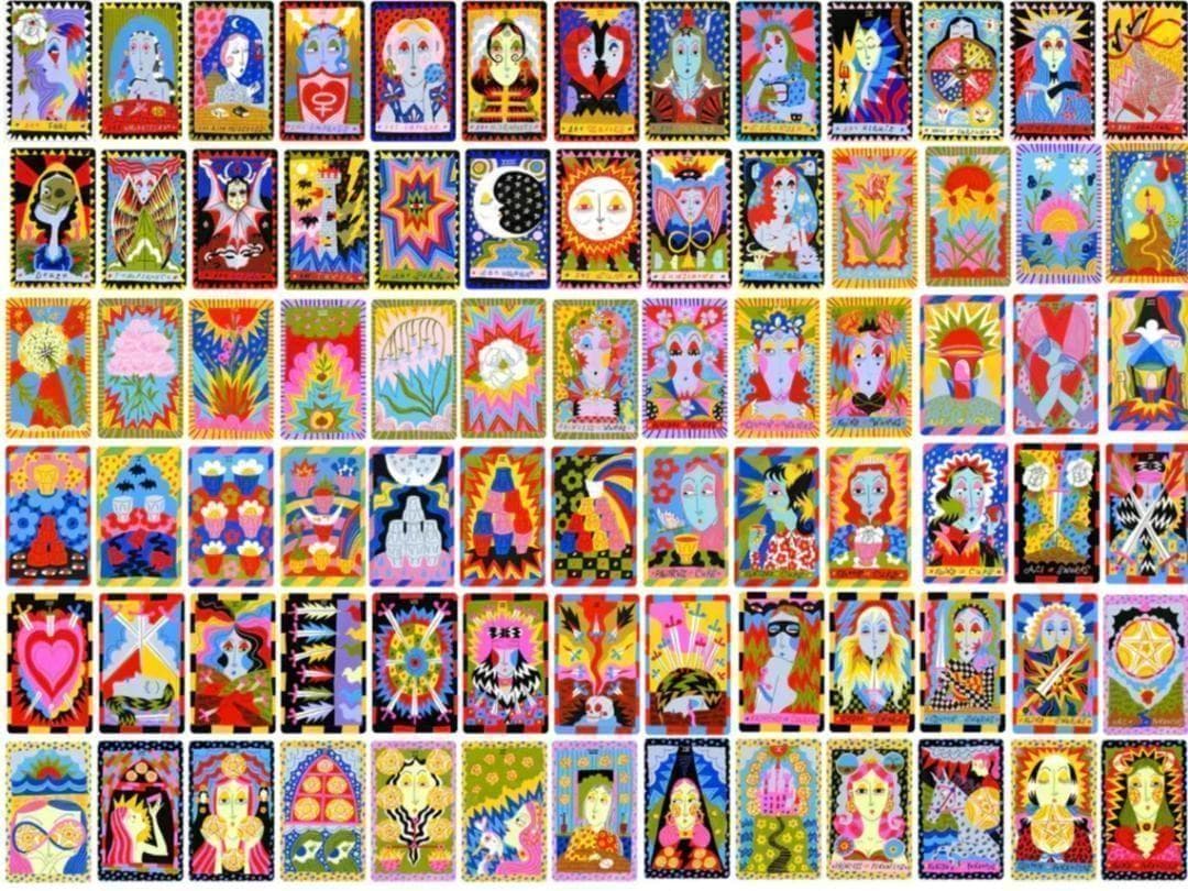 【正規品タロットカード】鮮やかなアート✨パワフルでビビットな現代的タロット