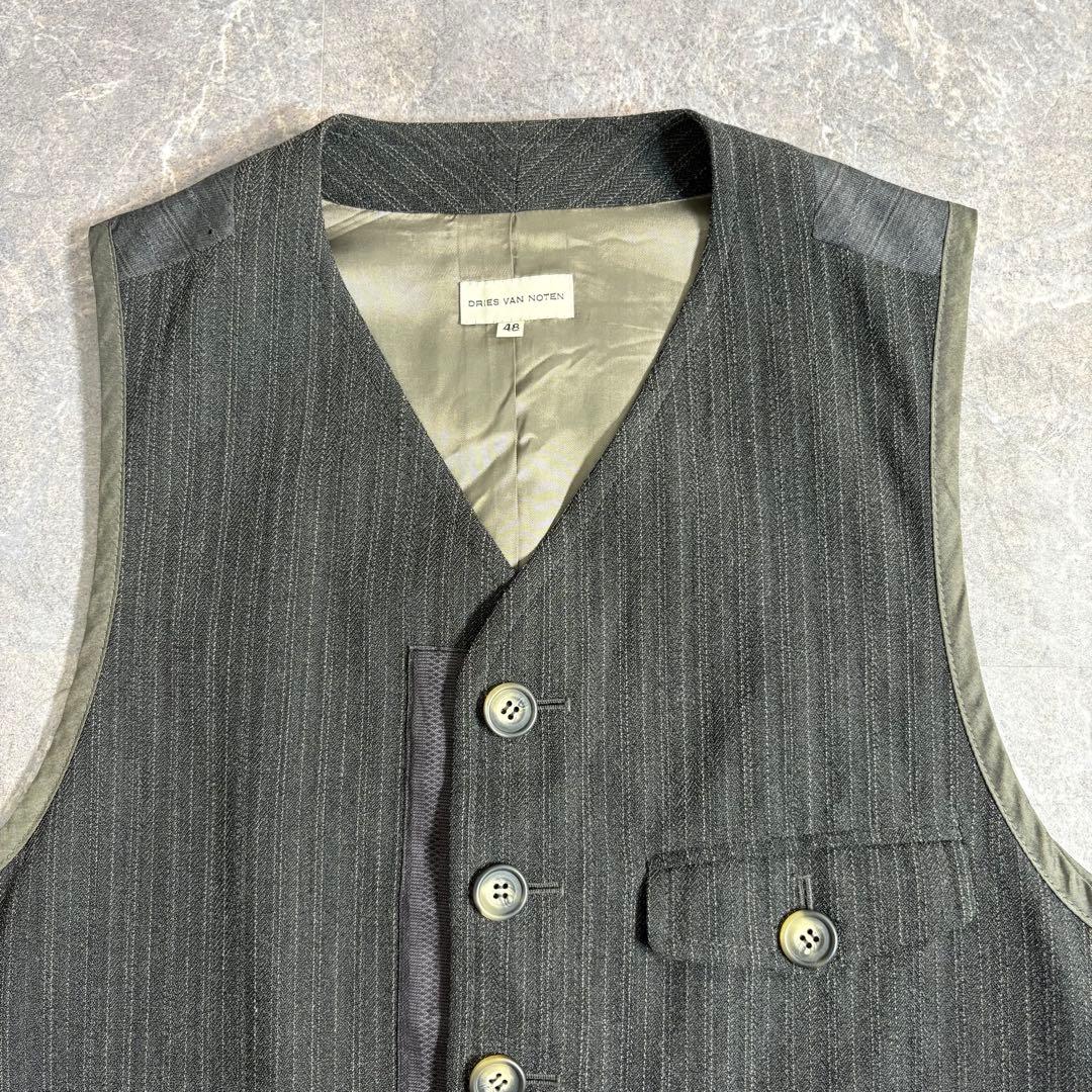 00s ドリスヴァンノッテン ストライプベスト archive 48