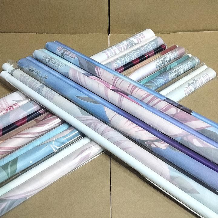 暁の護衛 二階堂麗華 タペストリー 9本セット 【稀少品】