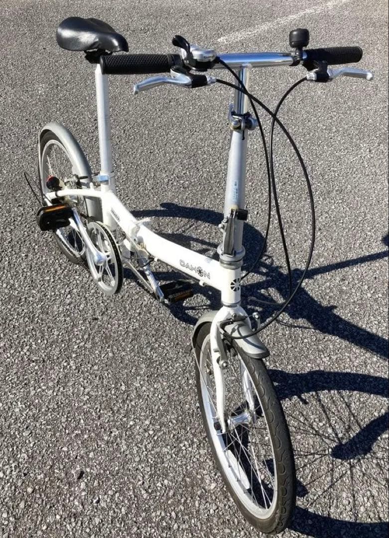 DAHON METRO ダホン メトロ 折りたたみ自転車 ホワイト 中古自転車