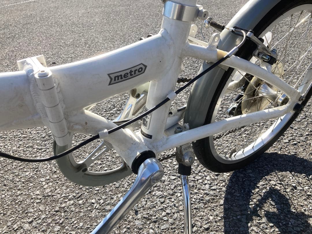 DAHON METRO ダホン メトロ 折りたたみ自転車 ホワイト 中古自転車
