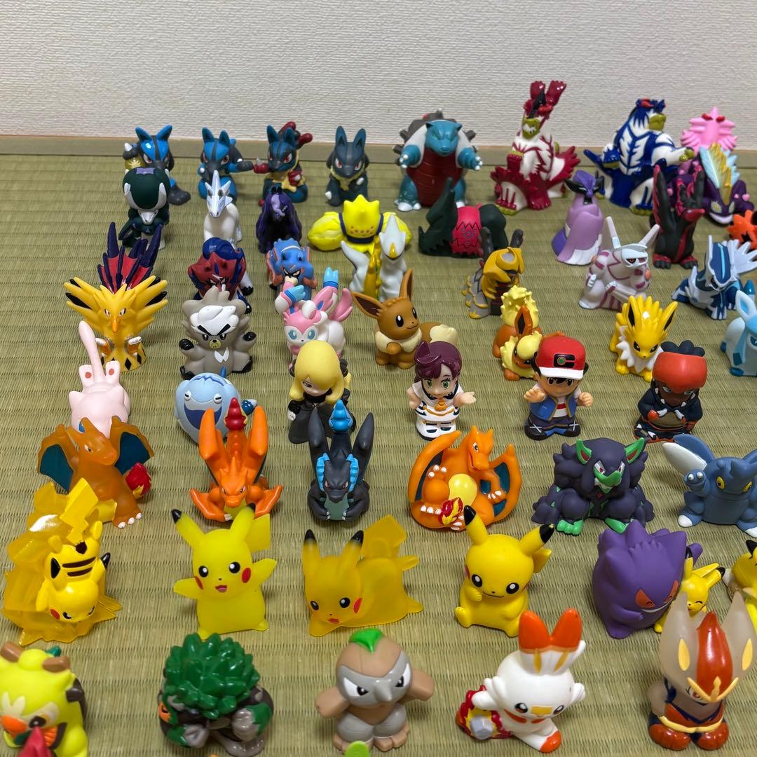 ポケモン　ポケモンキッズ　指人形　ソフビ　フィギュア　119体　まとめ売り