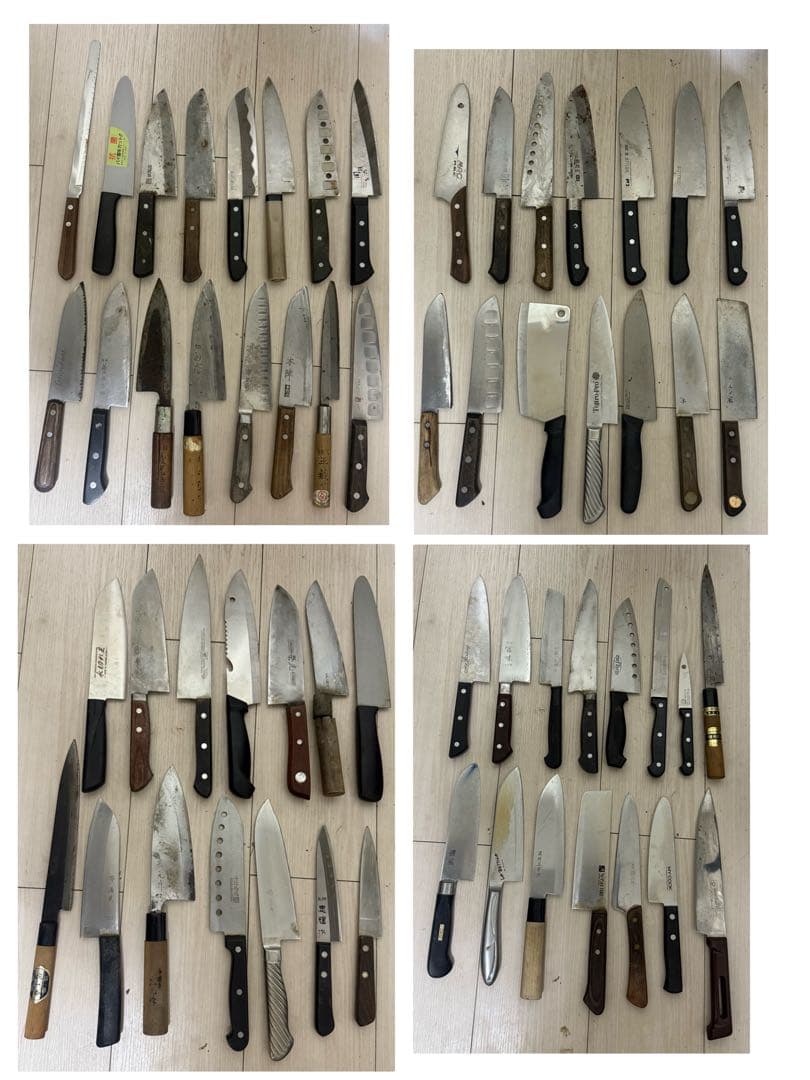 包丁色々59本まとめ売り