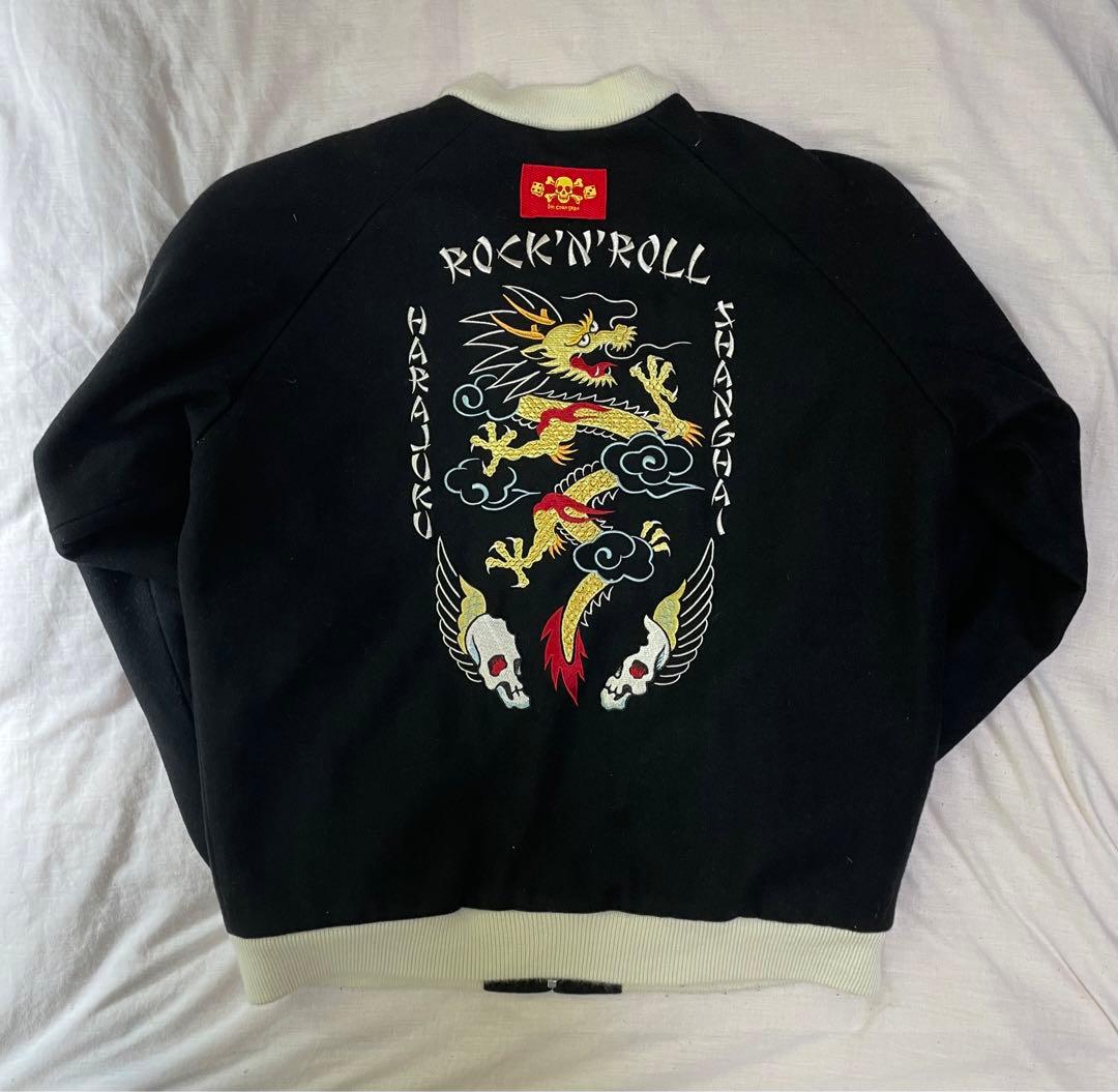 クリームソーダ35周年 アニバーサリー　別珍 スカジャン